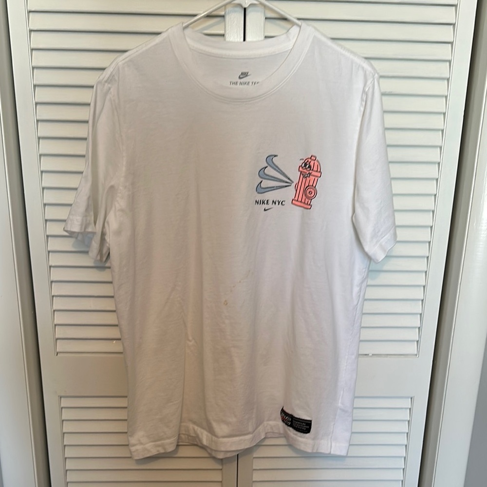 Nike NYC White Graphic T-Shirt